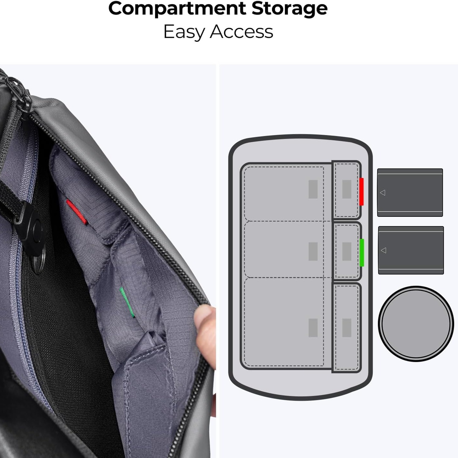 10L Camera Sling Bag