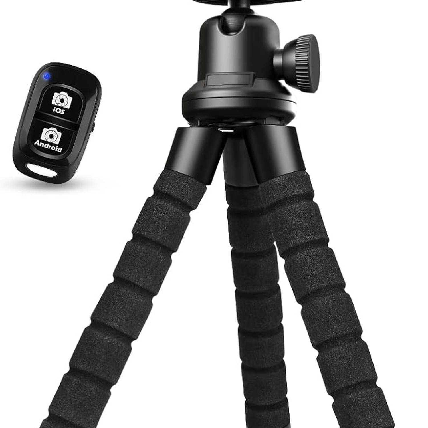 Aureday Mini Phone Tripod with Wireless Remote