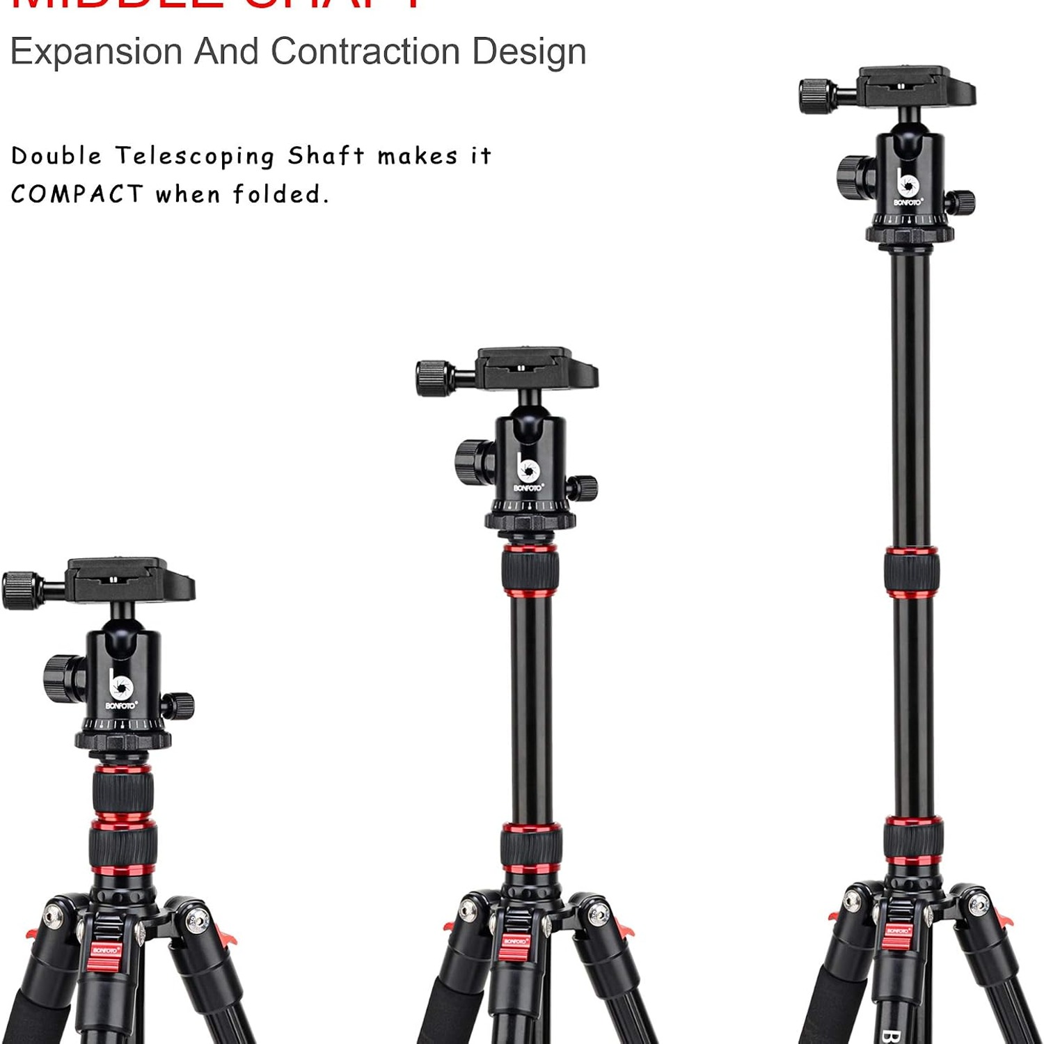 BONFOTO B690A Travel Camera Tripod: image 2