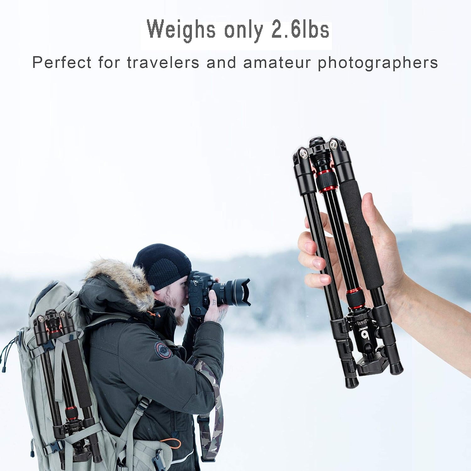 BONFOTO B690A Travel Camera Tripod: image 5
