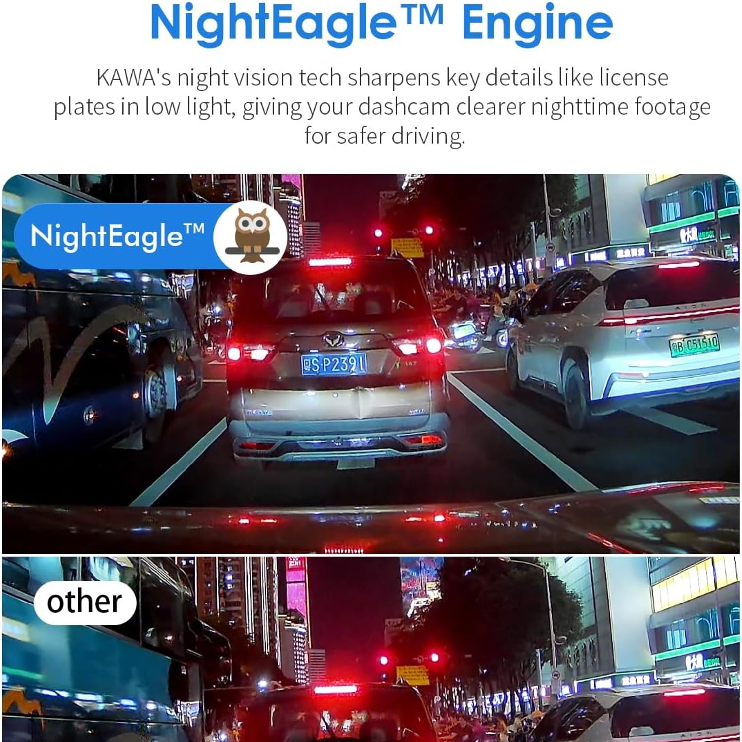 KAWA D6 3K Voice Control Dash Cam with Built-In WiFi: image 5