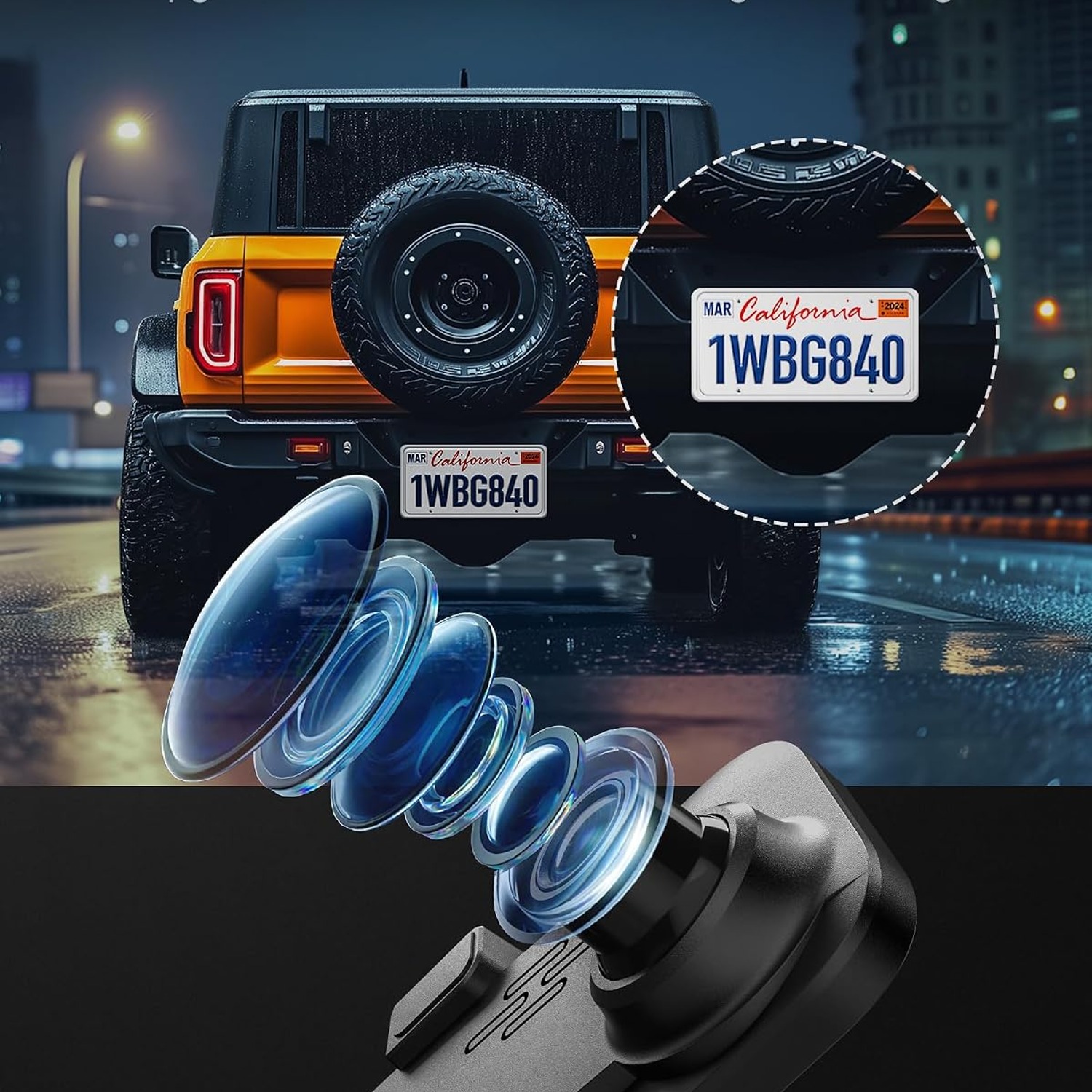 WOLFBOX G840S 4K Mirror Dash Cam with 12-Inch Touchscreen: image 3