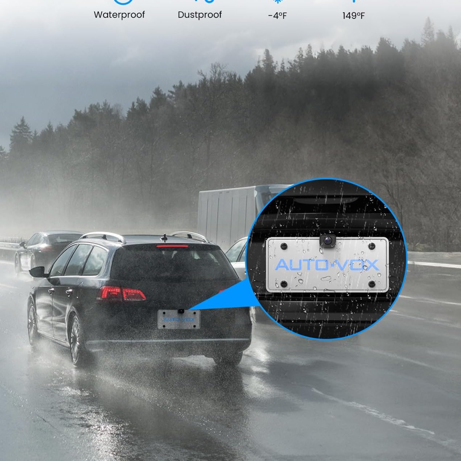 AUTO-VOX W7 Wireless Reversing Camera with 5 Inch Monitor: image 8