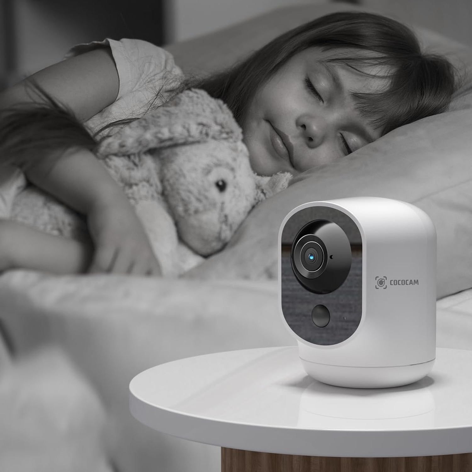 COCOCAM 2K Battery Indoor Security Camera with Pan and Tilt: image 6