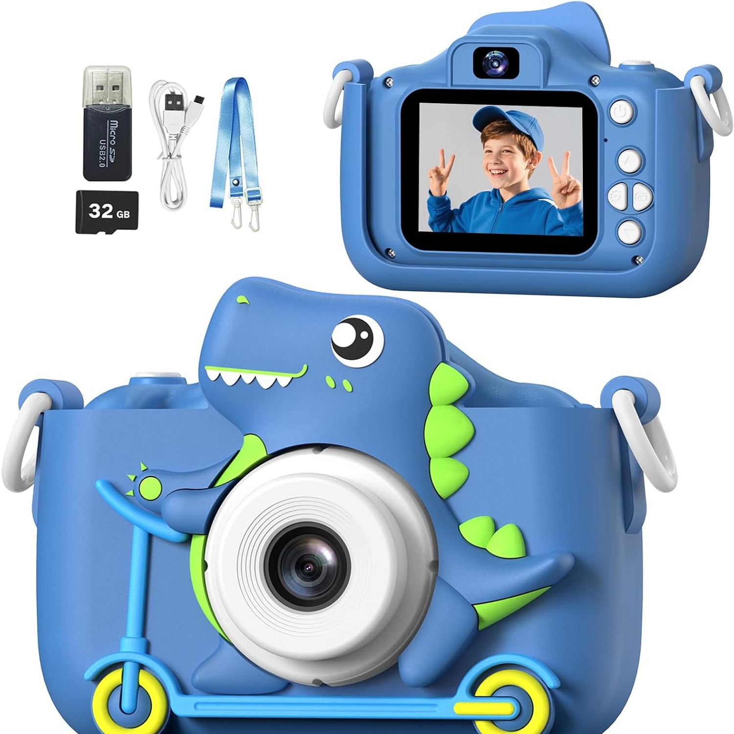Mgaolo Kids Camera for Ages 3 to 12 with Games and 32GB Card: image 1