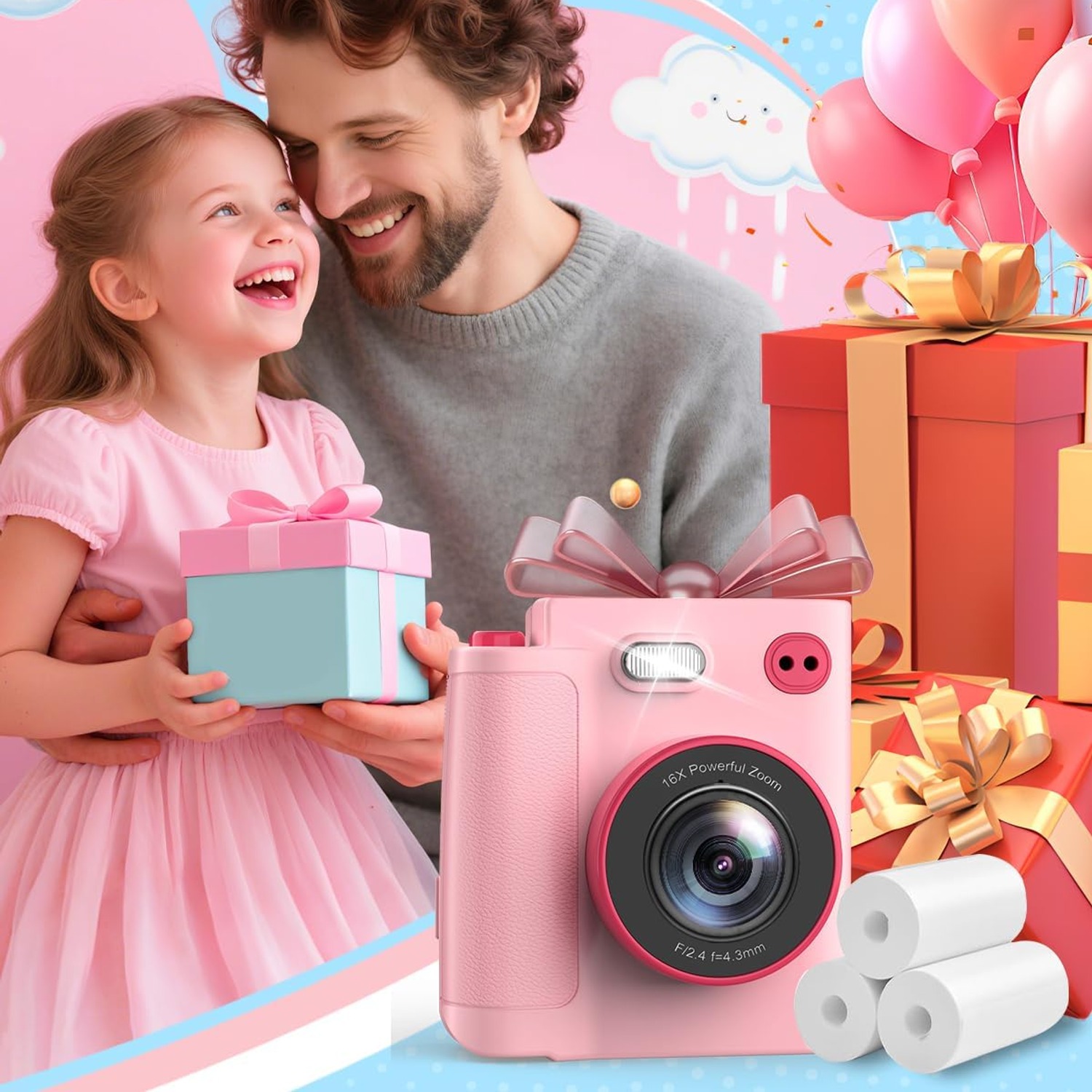 Kids Instant Print Camera with 1080p Video: image 5