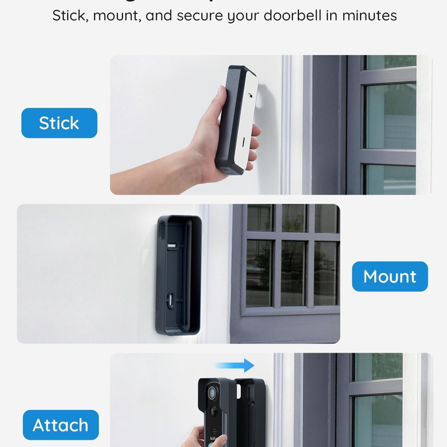 2K Wireless Video Doorbell Camera with Human Detection: image 8