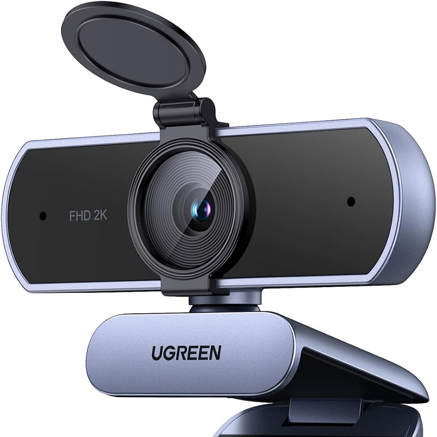 UGREEN 2K Webcam with Privacy Cover and Dual Microphones: image 1